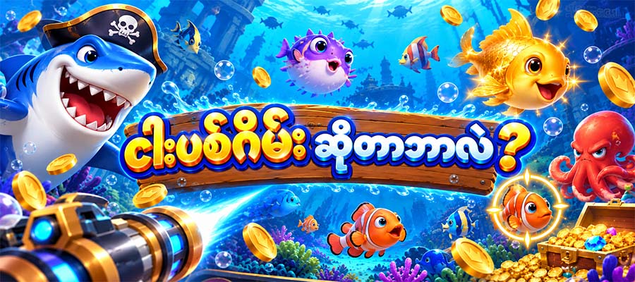 ပင်လယ်အောက်တွင် ရောင်စုံငါးများ